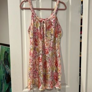 Oscar de la Renta Pink Label Floral dress / nightgown